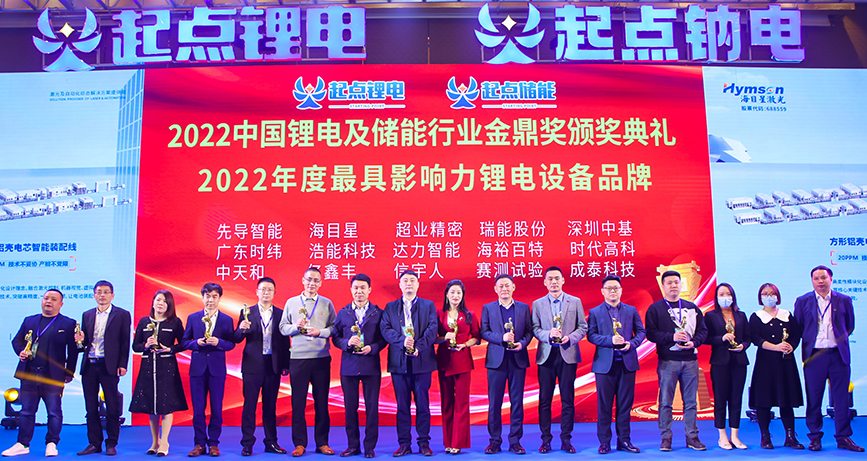 华北工控榮獲中國(guó)最具影響力锂電設備品牌“金鼎獎”并發表“SDC塗布機與雙碳政策”主題演講