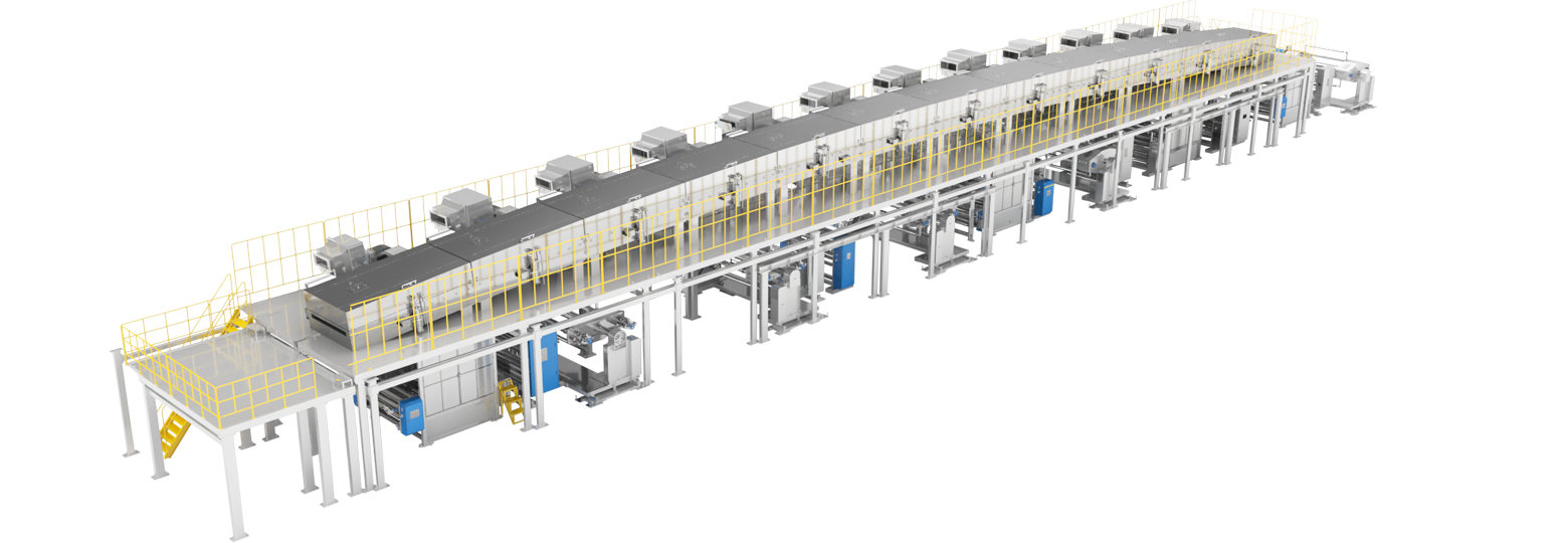 反光布塗布複合機